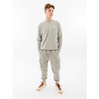 Чоловічі Штани Nike CLUB PANT CARGO BB Сірий 2XL (7dCD3129-063 2XL) - Robinzon.ua
