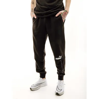 Чоловічі Штани Puma ESS BLOCK x TAPE Sweatpants Чорний M (7d67517201 M) - Robinzon.ua