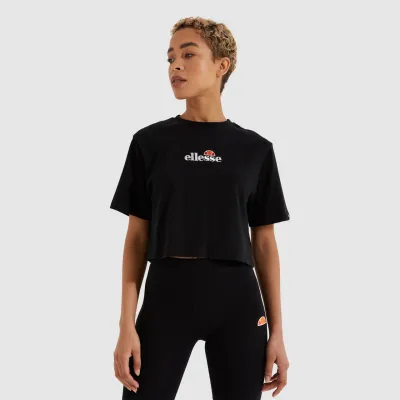 Жіноча Футболка Ellesse Fireball Crop T-Shirt Чорний XL (7dSGB06838-011 XL) - Robinzon.ua