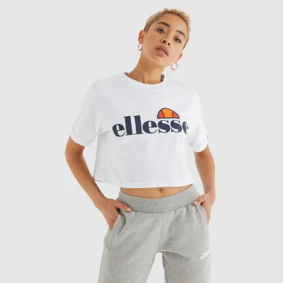 Женская Футболка Ellesse Alberta Cropped Tee Белый M (7dSGS04484-908 M) - Robinzon.ua