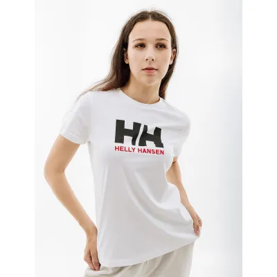 Женская Футболка HELLY HANSEN W HH LOGO T-SHIRT Белый XS (7d34112-001 XS) - Robinzon.ua