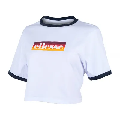 Женская Футболка Ellesse Flide Crop Белый L (SGI11072-WHITE L) - Robinzon.ua
