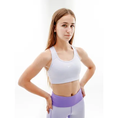Жіночий Топ Nike SWOOSH BRA PAD Бірюзовий  XS (7dBV3636-536 XS) - Robinzon.ua