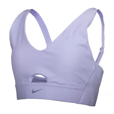 Жіночий Топ Nike W NK DF INDY PLUNGE CUTOUT BRA Фіолетовий  M (7dDV9837-536 M) - Robinzon.ua