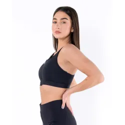 Жіночий Топ Nike W NK DF SWSH ZIP FRONT BRA Чорний XS (DD1205-010) Жіночий Топ Nike W NK DF SWSH ZIP FRONT BRA Чорний XS (DD1205-010) - Robinzon.ua