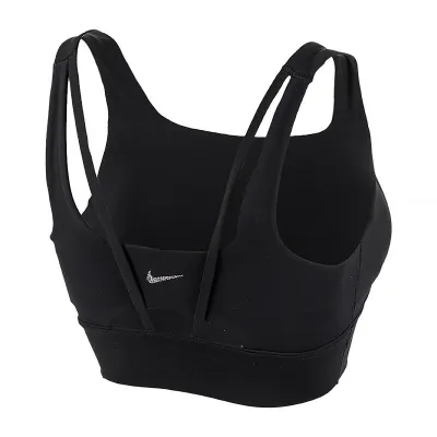 Женский Топ Nike W NK ALATE ELLIPSE LL BRA Черный XS (DO6619-010) - Robinzon.ua
