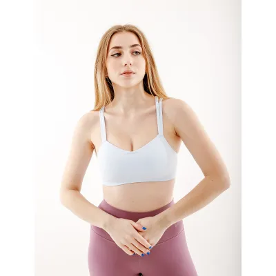 Жіночий Топ Nike DF ALATE TRACE BRA Білий M (7dDO6608-423 M) - Robinzon.ua