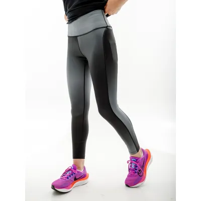 Женские Леггинсы Nike W NK DF FST MR 7/8 TGHT SNL NV  Черный L (7dDX0950-010 L) - Robinzon.ua