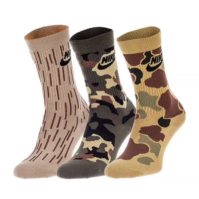 Жіночі Шкарпетки Nike U EVER DA ESSENTIAL CREW Різнокольоровий 34-38 (7dDH3414-903 34-38) - Robinzon.ua