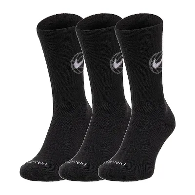Жіночі Шкарпетки Nike U ED CRE BBALL 3PR 144 Чорний 34-38 (7dDA2123-010 34-38) - Robinzon.ua