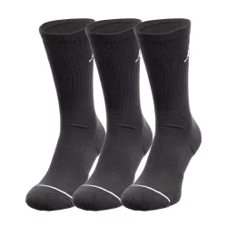 Жіночі Шкарпетки JORDAN U J ED CUSH POLY CREW 3PR 144 Чорний 34-38 (7dDX9632-010 34-38) - Robinzon.ua