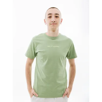 Мужская Футболка HELLY HANSEN CORE GRAPHIC T Зеленый XL (7d53936-406 XL) - Robinzon.ua