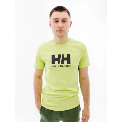 Мужская Футболка HELLY HANSEN HH LOGO T-SHIRT Салатовый XL (7d33979-395 XL) - Robinzon.ua