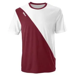 Чоловіча Футболка Wilson TEAM II CREW Білий Бордовий S (WRA794007 S) Чоловіча Футболка Wilson TEAM II CREW Білий Бордовий S (WRA794007 S) - Robinzon.ua