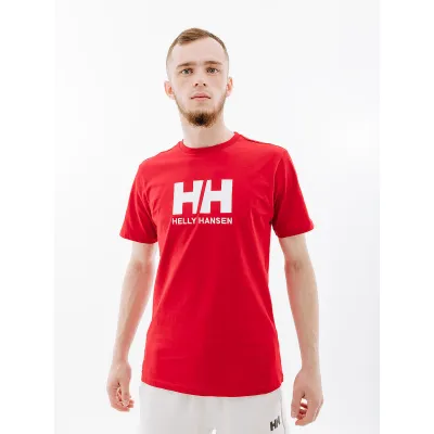 Чоловіча Футболка HELLY HANSEN HH LOGO T-SHIRT Червоний XL (7d33979-163 XL) - Robinzon.ua