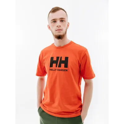 Чоловіча Футболка HELLY HANSEN HH LOGO T-SHIRT Помаранчевий  L (7d33979-300 L) - Robinzon.ua