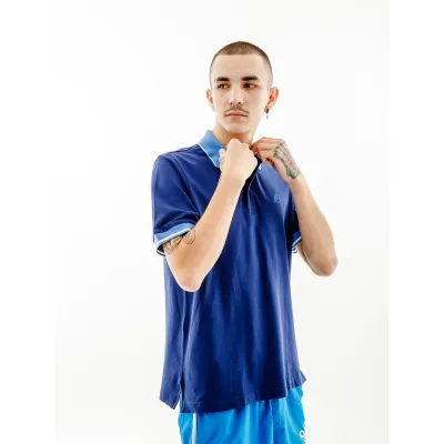 Чоловіча Футболка AUSTRALIAN LINES POLO PIQUE' EL R-FIT Синій 2XL (7dLSUPO0010-842 2XL) - Robinzon.ua