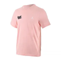 Чоловіча Футболка JORDAN MBRAND SS JM STACK CREW Рожевий L (7dFN6029-622 L) - Robinzon.ua