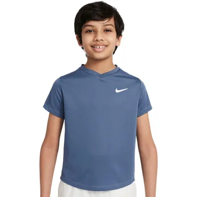 Дитяча Футболка Nike DF VICTORY SS TOP Темно-синій 137-147 (CV7565-493 137-147) - Robinzon.ua