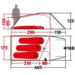 Намет Wechsel Outpost 3 TL Laurel Oak (231070) Намет Wechsel Outpost 3 TL Laurel Oak (231070) - Robinzon.ua
