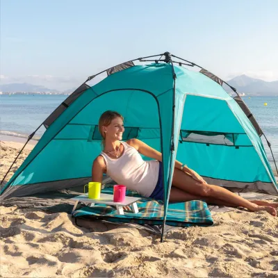 Намет Uquip Buzzy UV 50+ Blue/Grey (241002) - Robinzon.ua