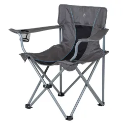 Крісло розкладне Bo-Camp Yukon Anthracite (1204741) - Robinzon.ua