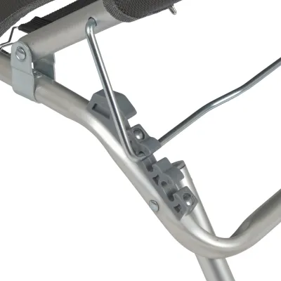 Ліжко розкладне Bo-Camp Sun Lounger 3 Positions Anthracite (1304480) - Robinzon.ua