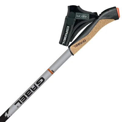 Палки для скандинавской ходьбы Gabel X-1.35 Active Knife Black/Orange 115 (7008361151150) - Robinzon.ua