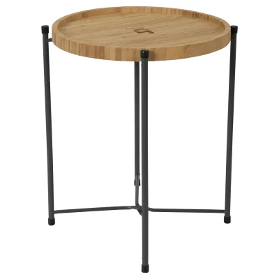 Стол Bo-Camp Carnaby M 32x32 cm Bamboo Brown (1404322) - Robinzon.ua