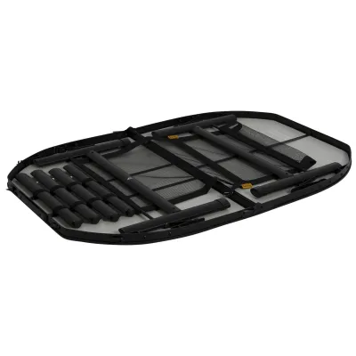 Стіл Bo-Camp Northgate Oval 120x80 cm Black/Grey (1404187) - Robinzon.ua