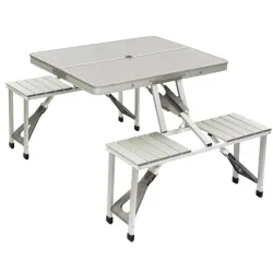Стіл Bo-Camp Picnic Aluminium (1404579) - Robinzon.ua