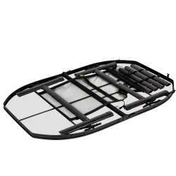 Стіл Bo-Camp Melrose Oval 120x80 cm Black/Wood look (1404220) Стіл Bo-Camp Melrose Oval 120x80 cm Black/Wood look (1404220) - Robinzon.ua