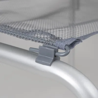 Стіл Bo-Camp Premium Oval 150x80 cm Grey (1404405) - Robinzon.ua