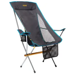 Крісло розкладне Uquip Infinity Lounger Grey (244047) - Robinzon.ua