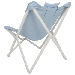 Крісло розкладне Bo-Camp Gordes L Pastel Blue (1200371) Крісло розкладне Bo-Camp Gordes L Pastel Blue (1200371) - Robinzon.ua