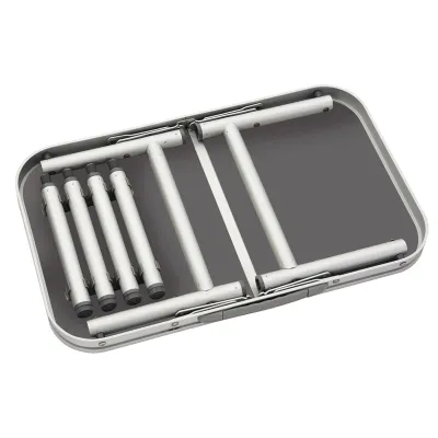 Стіл Bo-Camp 56x34 cm Grey (1404394) - Robinzon.ua