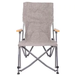 Крісло розкладне Bo-Camp Chelsea Grey (1204810) - Robinzon.ua