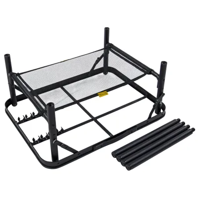 Стіл Bo-Camp Garland 60x45 cm Black/Wood look (1404195) - Robinzon.ua