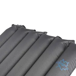 Килимок надувний Bo-Camp Delux 185x50x6.3 cm Grey (3106602) - Robinzon.ua