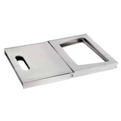 Гриль вугільний Bo-Camp Notebook/Fire Basket Compact Silver (8108347) - Robinzon.ua