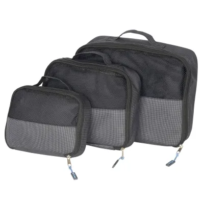 Набор органайзеров дорожных Bo-Camp Travel Pack Cube 3 pc Anthracite (7504370) - Robinzon.ua