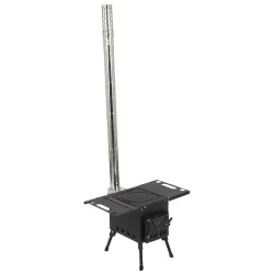 Піч дров'яна Bo-Camp Falconwood Black (8618600) - Robinzon.ua