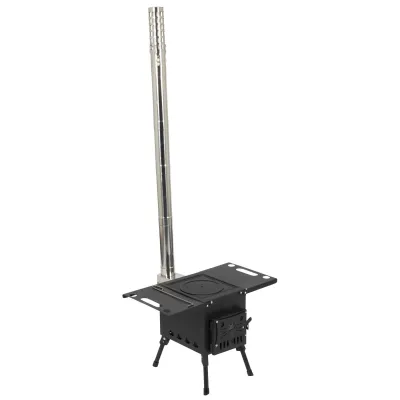 Печь дровяная Bo-Camp Falconwood Black (8618600) - Robinzon.ua