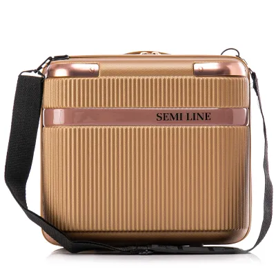 Бьюті-кейс Semi Line 16L Gold (T5667-1) - Robinzon.ua