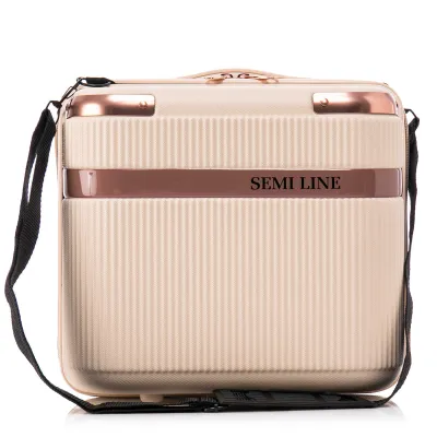 Бьюті-кейс Semi Line 16L Ecru (T5669-1) - Robinzon.ua
