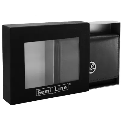 Кошелек женский кожаный Semi Line RFID Black (P8272-0) - Robinzon.ua