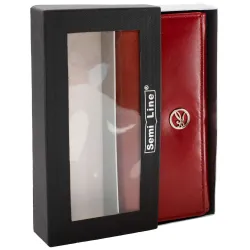 Гаманець жіночий шкіряний Semi Line RFID Red (P8273-2) - Robinzon.ua