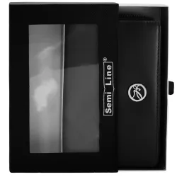 Гаманець жіночий шкіряний Semi Line RFID Black (P8271-0) - Robinzon.ua
