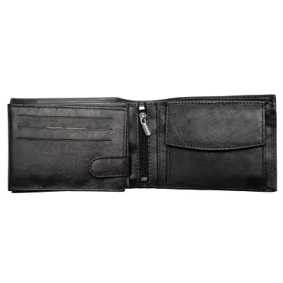 Портмоне чоловіче шкіряне Semi Line RFID Black (P8276-0) - Robinzon.ua