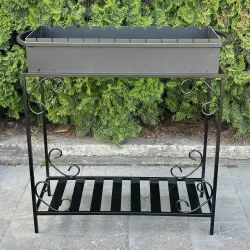 Мангал Mzavod Гефест на 12 шампурів 4мм на дровниці - Robinzon.ua